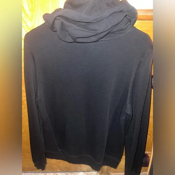 Nike pullover black slouchy hood hoody size small super comfortable ! - Picture 4 of 9